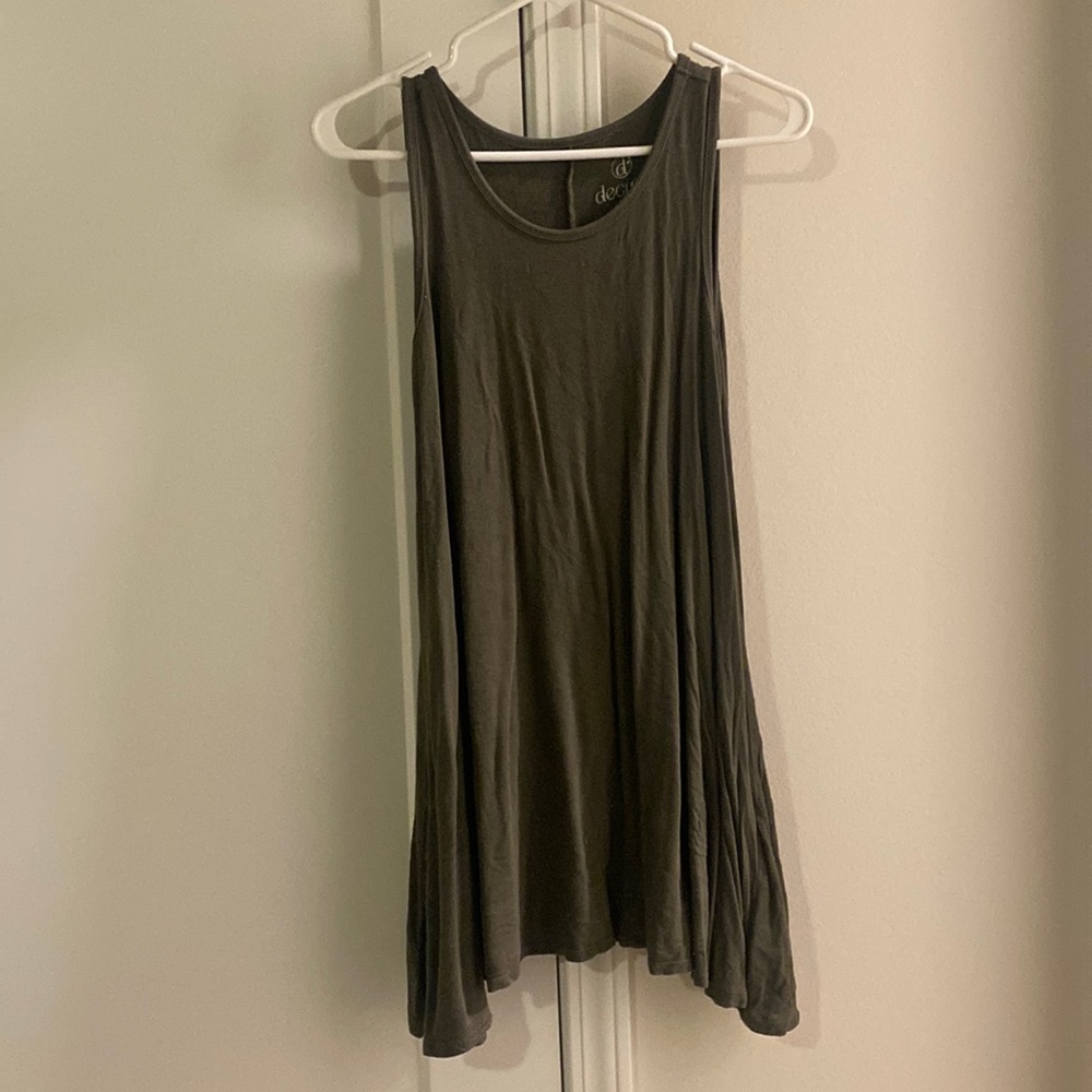 Forest Green Tank Top Dress